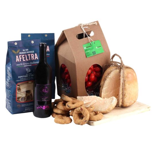 Piennolo DOP, Provolone del Monaco, Pasta Afeltra, Vino Rosso Campano - Fuorigrotta